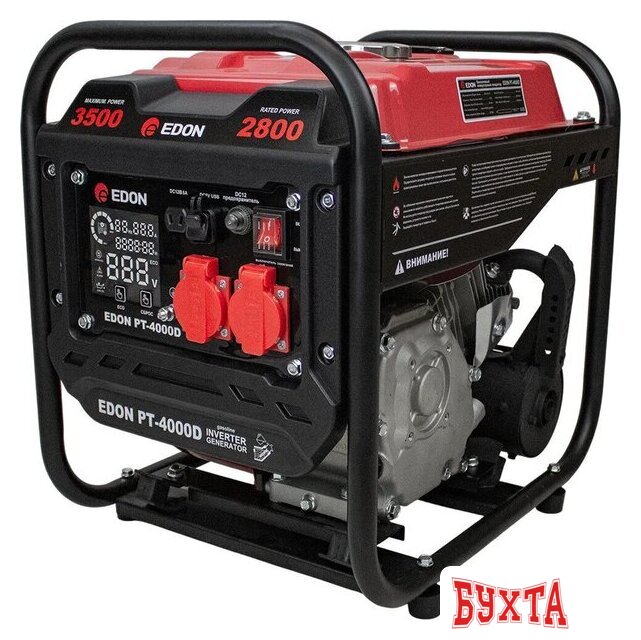 Бензиновый генератор Edon PT-4000D
