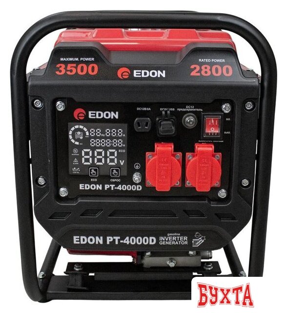 Бензиновый генератор Edon PT-4000D 3
