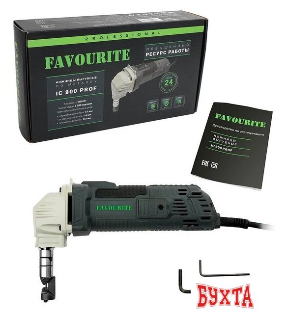 Высечные электрические ножницы Favourite IC 800 PROF