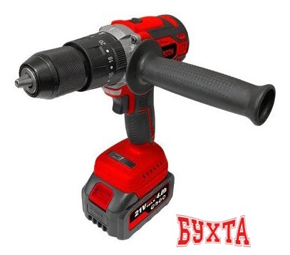 Ударная дрель-шуруповерт Edon UAD-21BL (с 1-м АКБ, кейс)