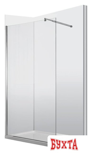 Душевая стенка Deante Abelia 90 KTA 039P (хром/прозрачное) 2