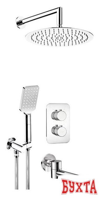 Душевая система Deante Thermo-4T