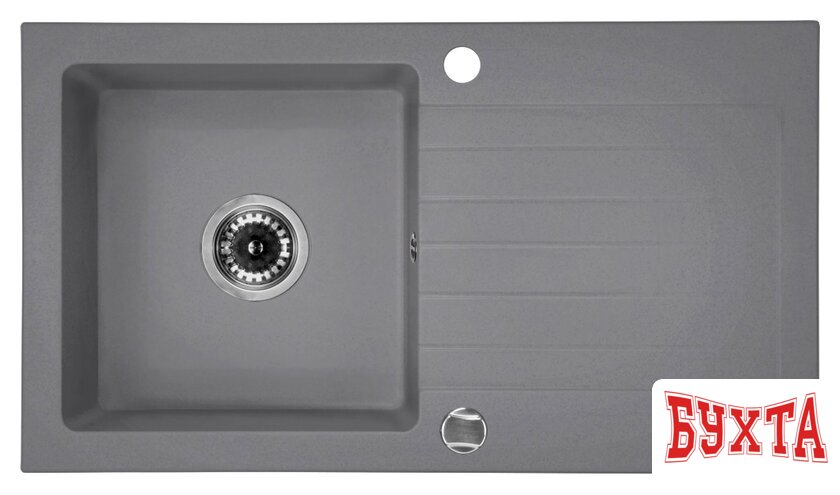 Кухонная мойка Deante Zorba ZQZ S113 (серый металлик)