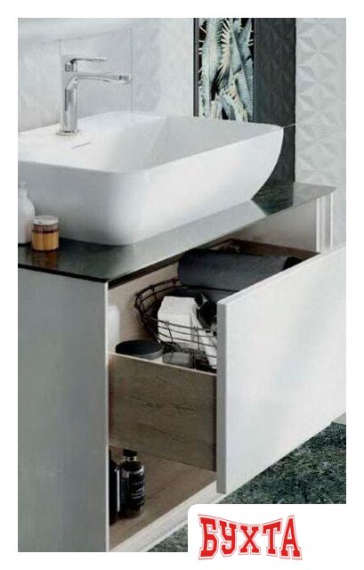 Умывальник Kerama Marazzi Plaza PL.wb.55.1 3