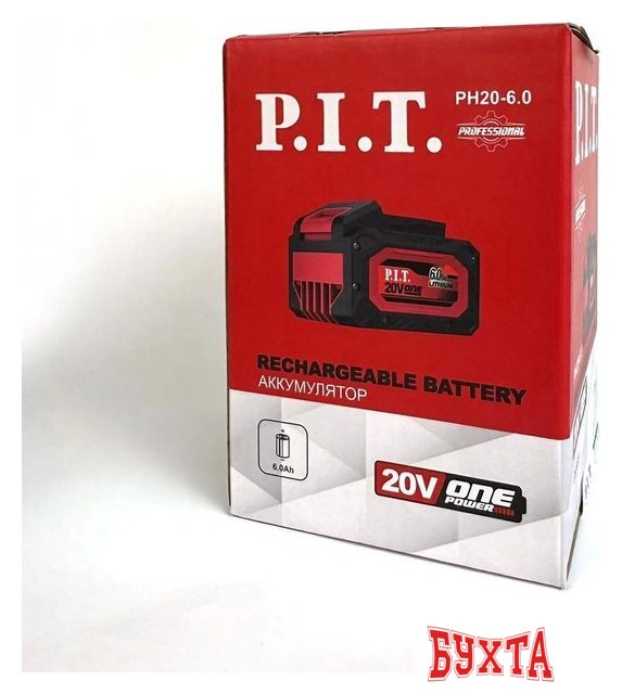 Аккумулятор P.I.T. PH20-6.0 (20В/6 Ач) 3