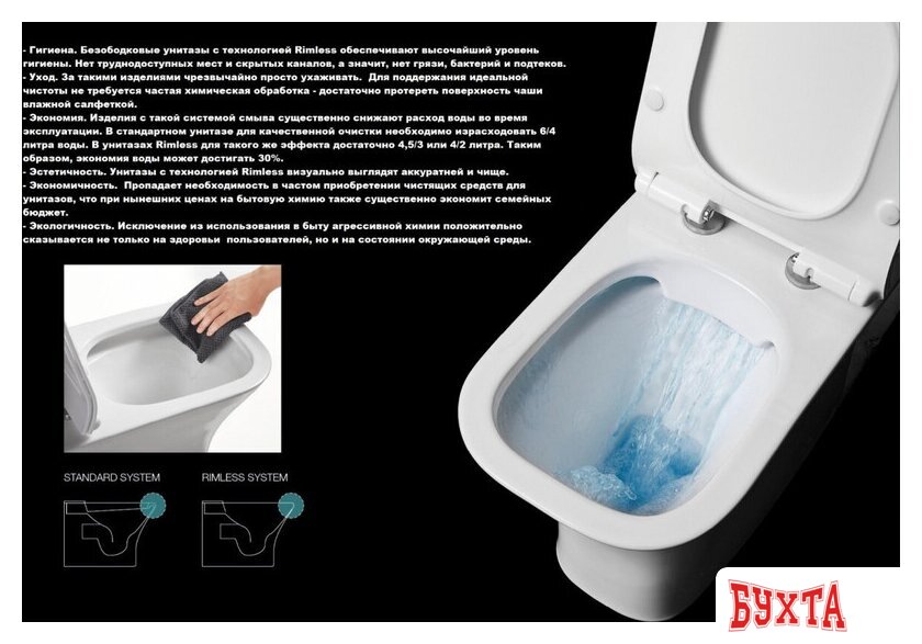 Унитаз подвесной Cerutti Aria MBF CT10016 3