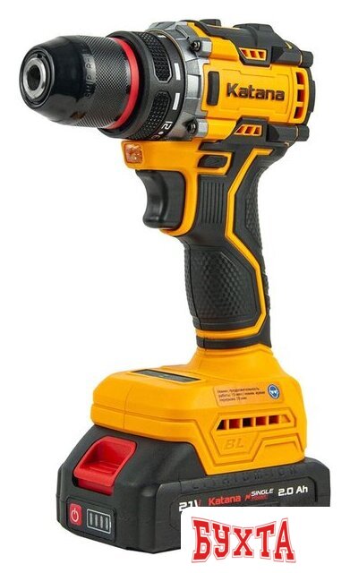 Дрель-шуруповерт Katana BCD5501 (с 2-мя АКБ, кейс) 2