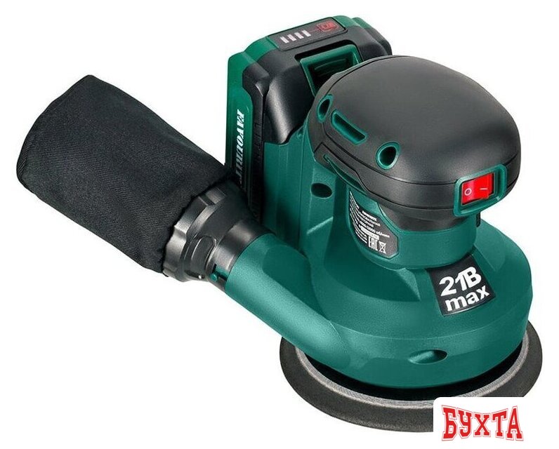 Эксцентриковая шлифмашина Favourite OBS 21 OS125 Set 153212521 (с 1-им АКБ) 3