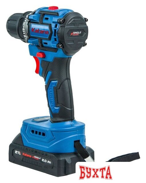 Дрель-шуруповерт Katana CD3501 (с 2-мя АКБ, кейс) 2
