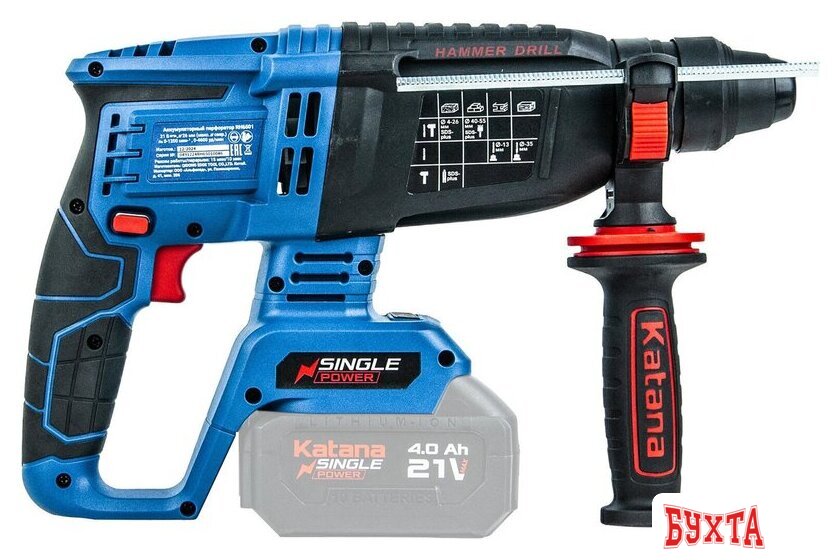 Перфоратор KATANA RH6500 (без АКБ, кейс) 4