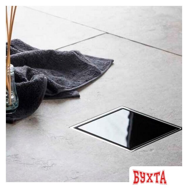 Трап/канал Pestan Confluo Standard Black Glass 4 2