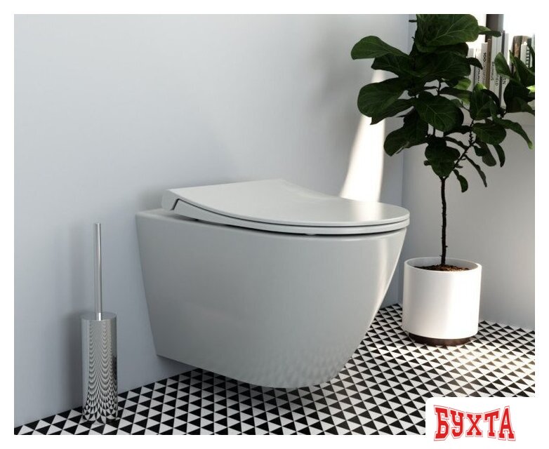 Унитаз подвесной Vitra Sanibelle SmoothFlush 7551B003-0075 (без сиденья) 2