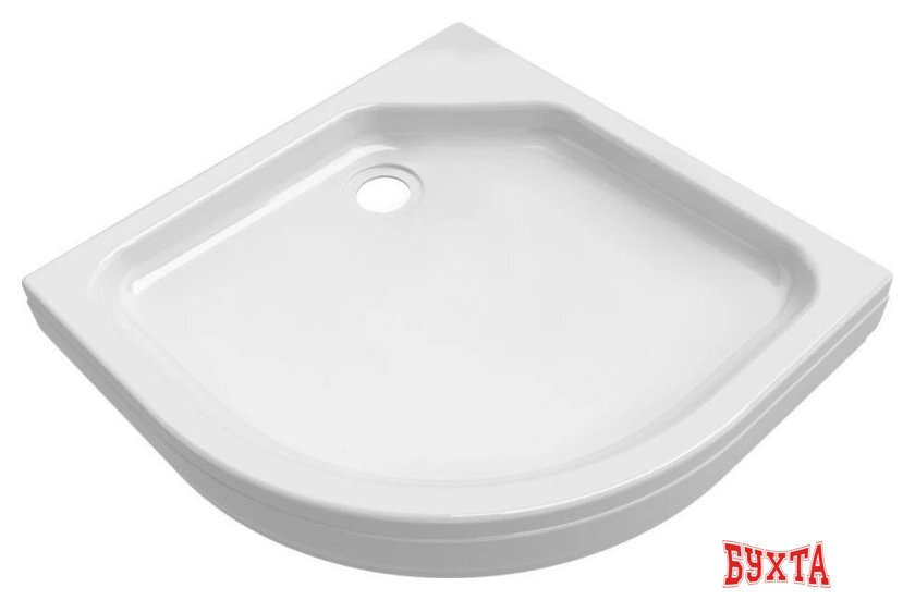 Душевой поддон Triton ПД30 ДК 1/4 круга 88х88 (с бортом)