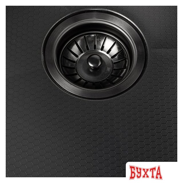 Кухонная мойка ARFEKA Eco AR 600*500 Black PVD Nano Decor 3