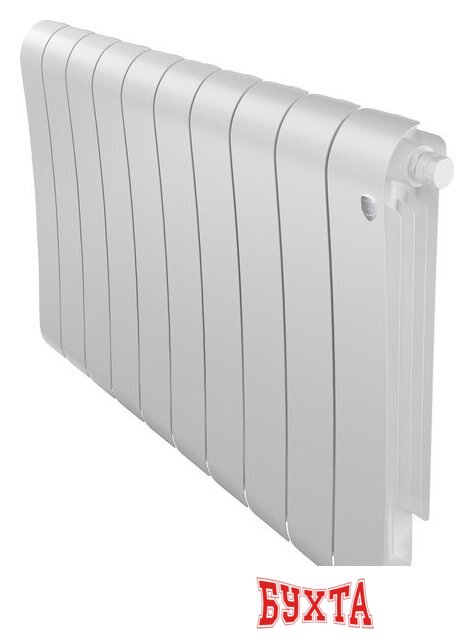 Биметаллический радиатор Royal Thermo Infinity 500 Bianco Traffico VR80 - 10 секций