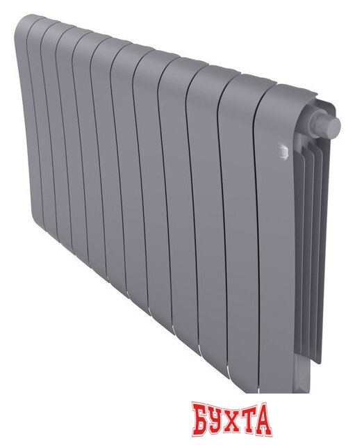 Биметаллический радиатор Royal Thermo Infinity 500 Silver Satin VR80 - 12 секций