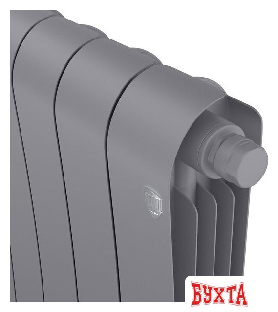 Биметаллический радиатор Royal Thermo Infinity 500 Silver Satin VR80 - 12 секций 2