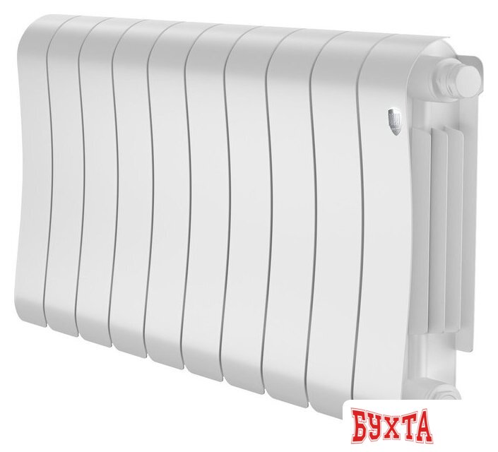 Биметаллический радиатор Royal Thermo Infinity 300 Bianco Traffico VR80 - 10 секций