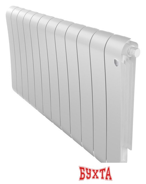 Биметаллический радиатор Royal Thermo Infinity 500 Bianco Traffico VR80 - 12 секций