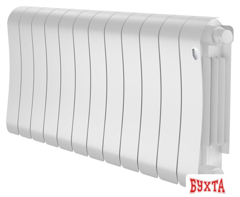 Биметаллический радиатор Royal Thermo Infinity 300 Bianco Traffico VR80 - 12 секций