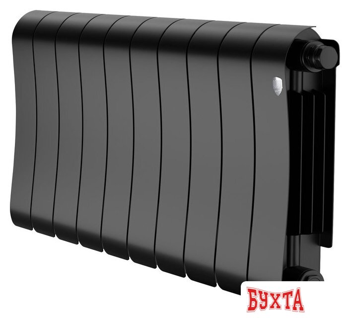 Биметаллический радиатор Royal Thermo Infinity 300 Noir Sable VR80 - 10 секций