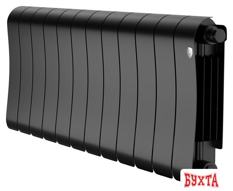 Биметаллический радиатор Royal Thermo Infinity 300 Noir Sable VR80 - 12 секций