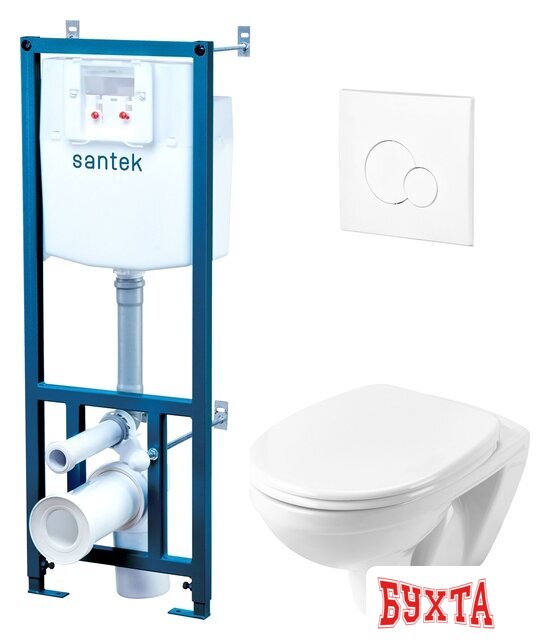 Унитаз подвесной Santek Бореаль Пэк 1.WH30.2.464