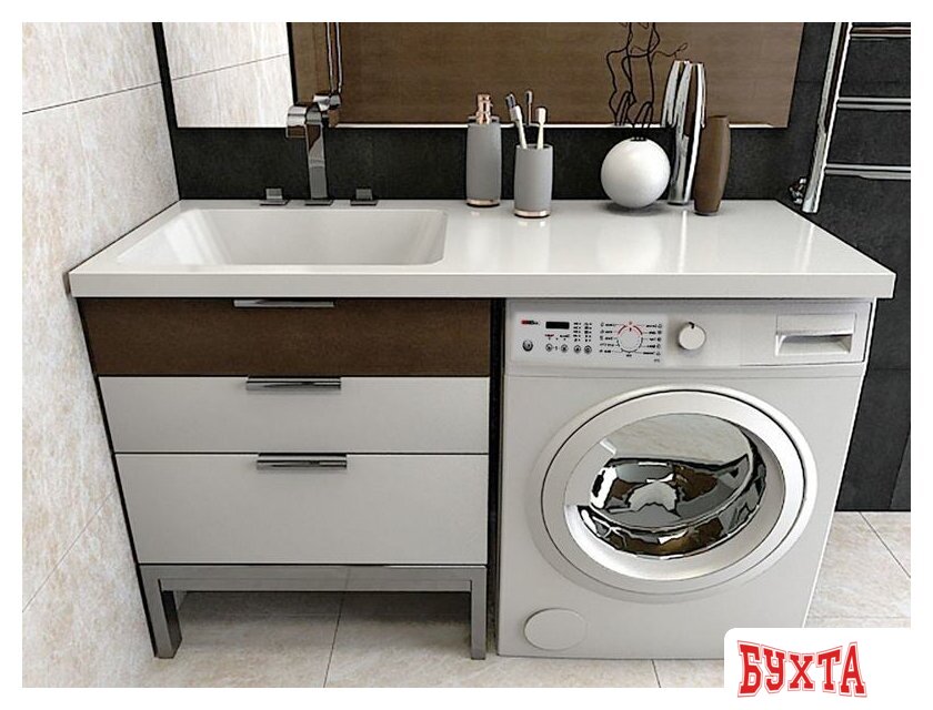 Умывальник Madera Kamilla 120х48 (левый) 4