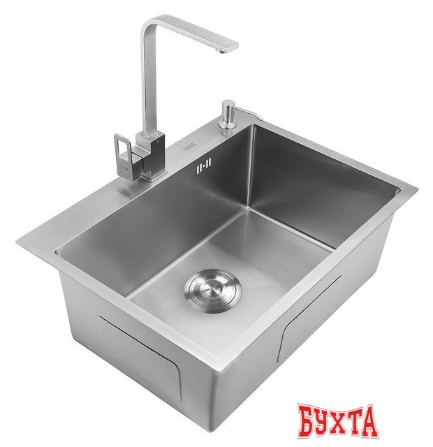 Кухонная мойка Avina HM6548 (нержавеющая сталь) 3