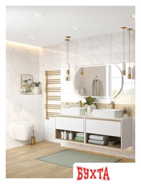 Мебель для ванных комнат Cersanit Зеркало Led 090 Design 100x60 LU-LED090*100-D-OS 3