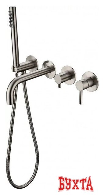 Смеситель Grocenberg GB5070 (никель)