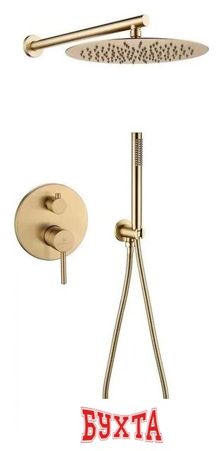 Душевая система Grocenberg GB5099MG-3 (золото матовый)