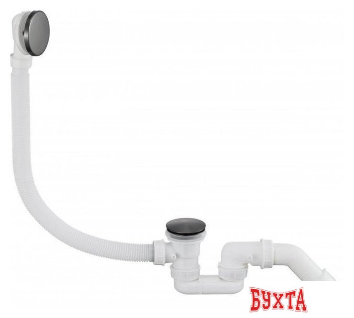 Слив-перелив Grocenberg GB230 (графит)