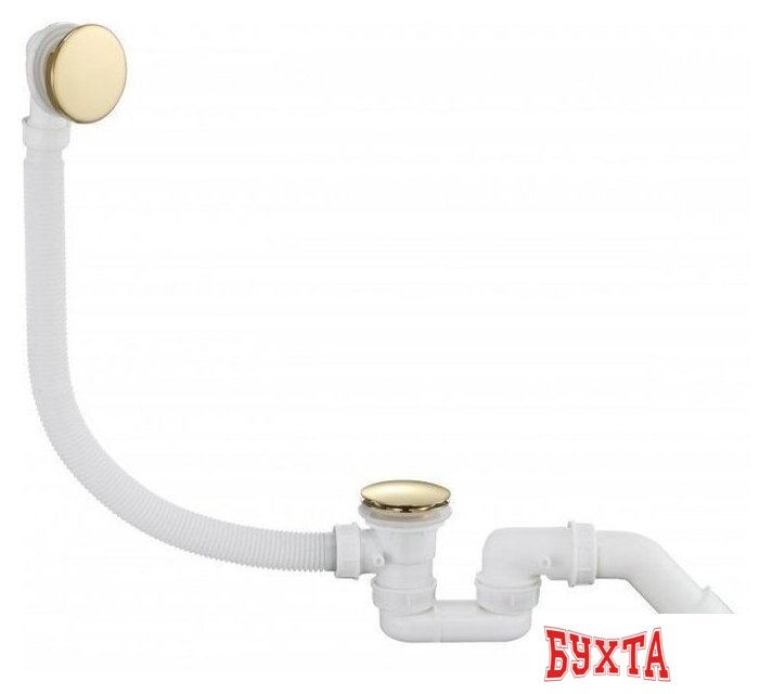 Слив-перелив Grocenberg GB230 (золото глянец)