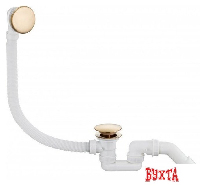 Слив-перелив Grocenberg GB230 (золото матовый)