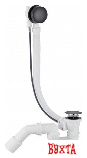 Слив-перелив Grocenberg GB240 (черный матовый)