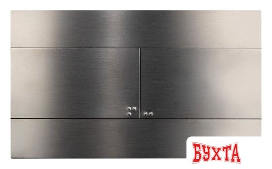 Панель смыва OLI Slim 889313 INOX (оружейный металл)