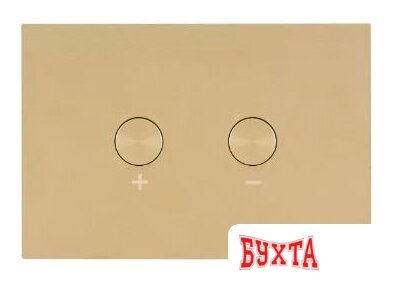 Панель смыва OLI Blink 878781 (белое золото)