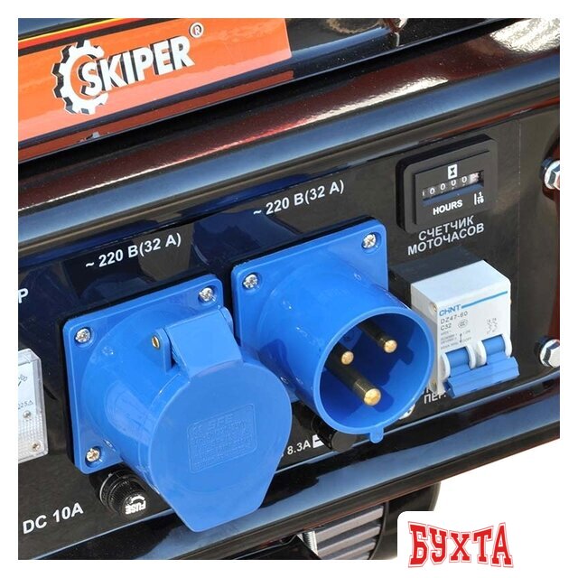 Бензиновый генератор Skiper LT9000EB-ATS 2