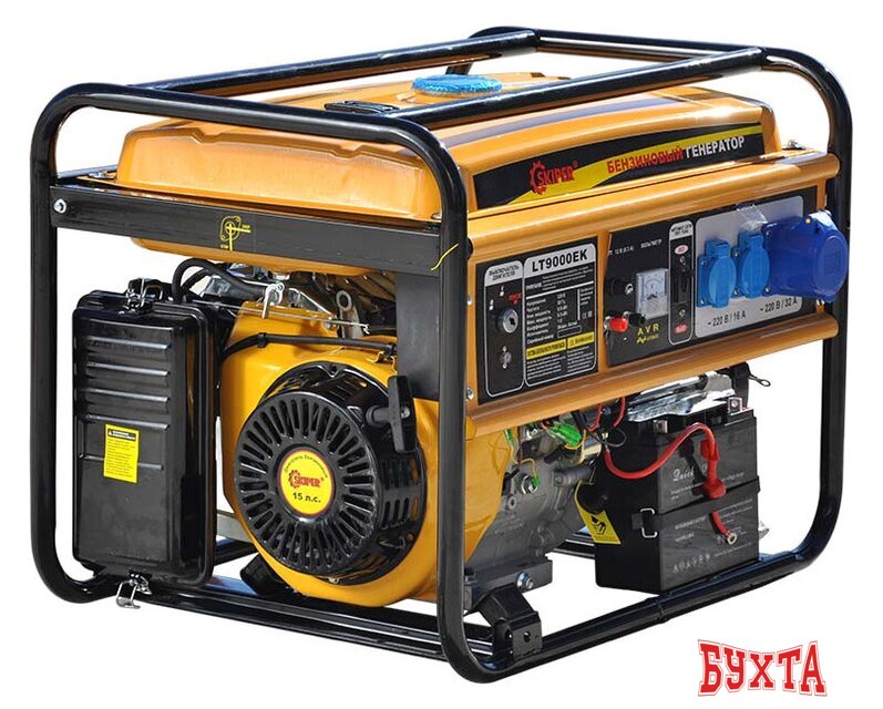 Бензиновый генератор Skiper LT9000EK 2