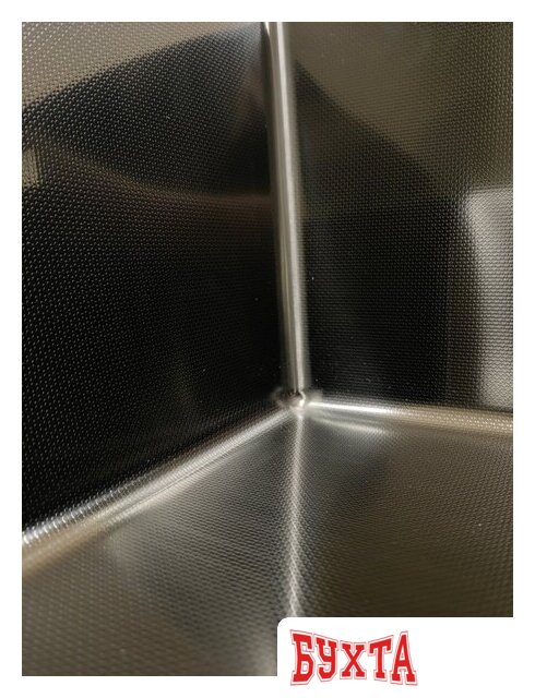 Кухонная мойка ARFEKA Eco AR 600*500 Black PVD Nano Decor Millet Grains 2