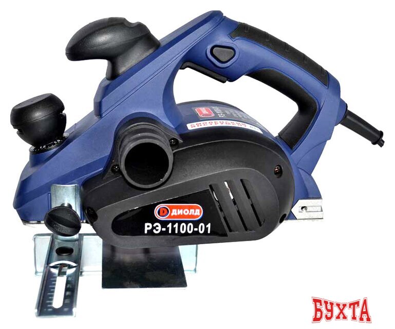 Рубанок ДИОЛД РЭ-1100-01 с подставкой 2