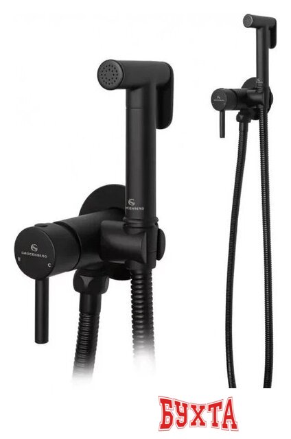 Гигиенический душ Grocenberg GB001 (черный матовый) 2
