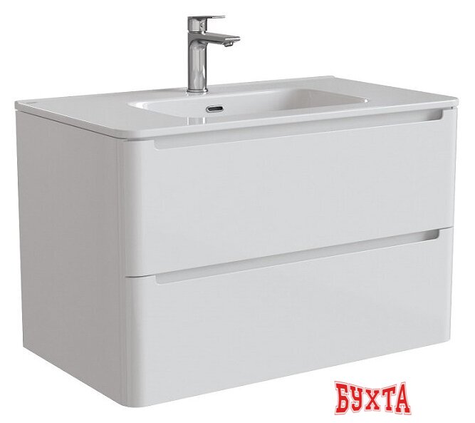 Мебель для ванных комнат IDDIS Тумба с умывальником Edifice 80 EDI80W0i95K