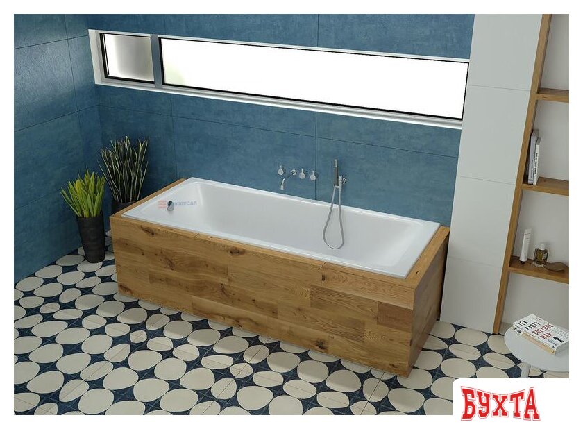 Ванна Универсал Оптима 160x70 (с ножками) 5