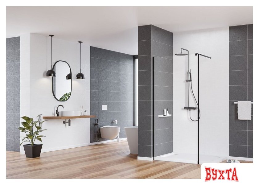 Душевая система Deante Arnika Titanium NAC D1QK 2