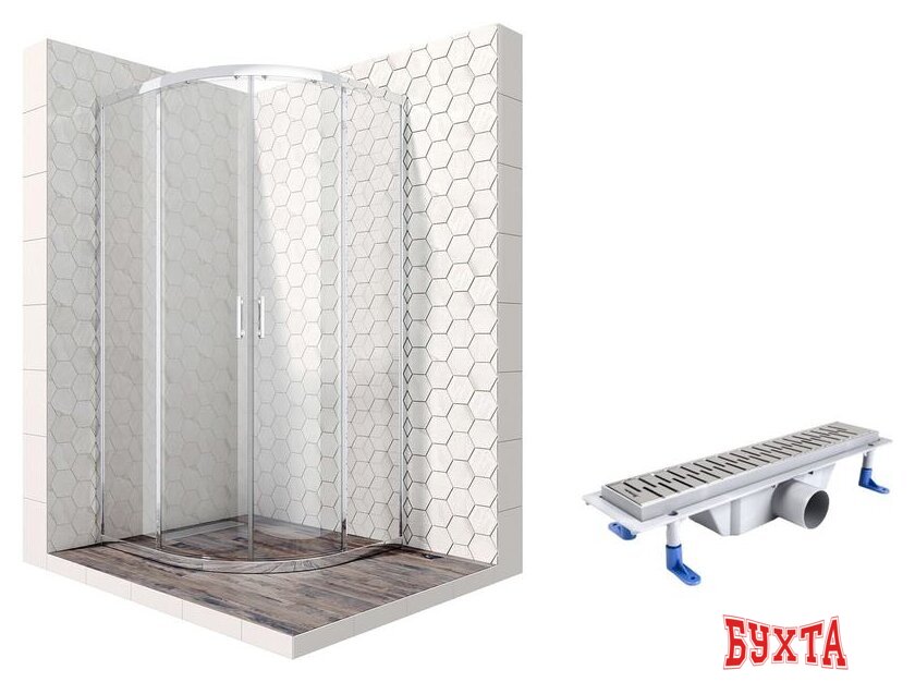 Душевой уголок Ambassador Set 14011104-ST2