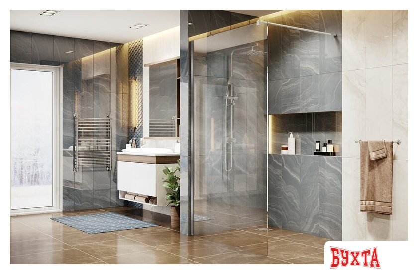 Душевая стенка Ambassador Walk-in 15031101 90 2