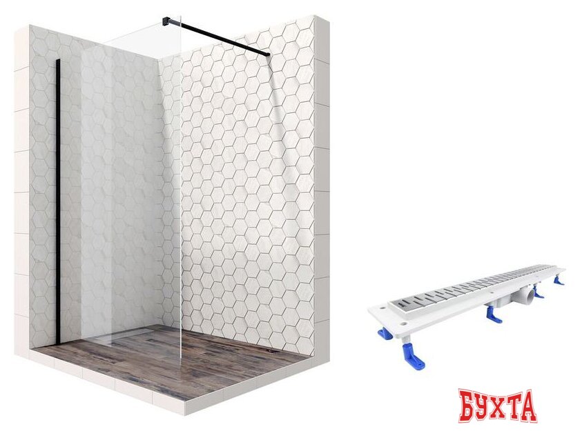 Душевая стенка Ambassador Set 15031110-ST16