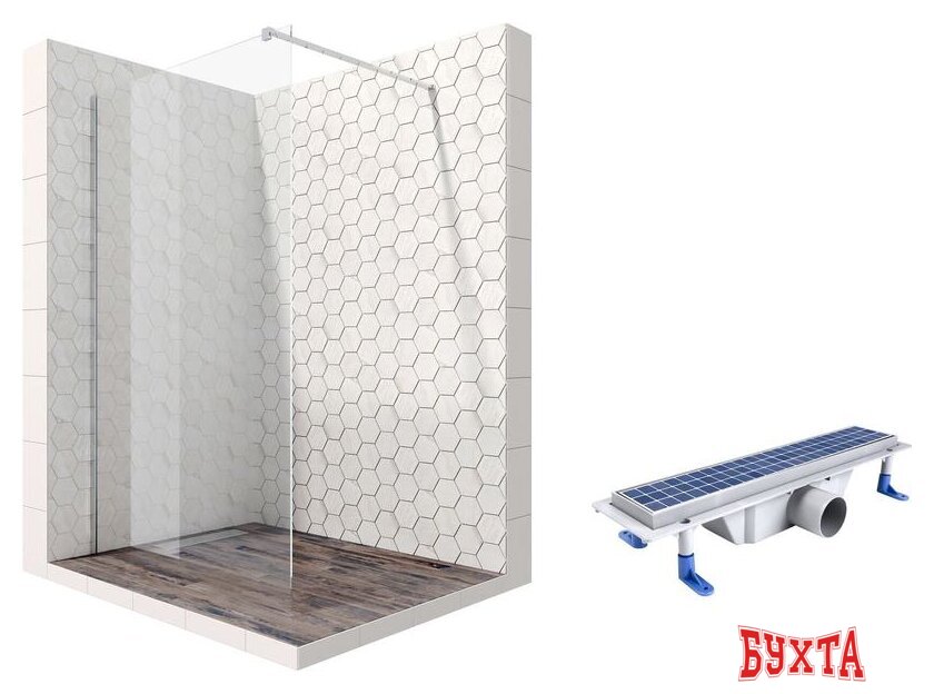 Душевая стенка Ambassador Set 15031102-ST4